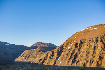 Putorana Plateau landscape. Russia, Krasnoyarsk region