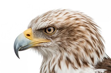 The crimson-backed sea eagle belonging to the genus Haliaeetus