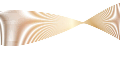 Abstract optical illusion with dimensional smooth wave flow