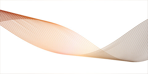 Smooth geometric abstract wave artwork with dimensional depth