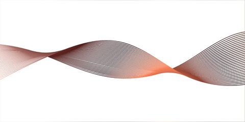 Abstract artistic background with smooth swirling gradient lines