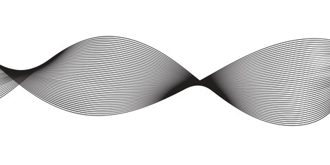 Futuristic abstract wave texture with smooth dimensional movement