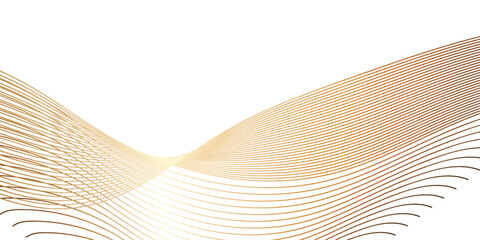 Modern dynamic curve artwork with elegant digital flow pattern