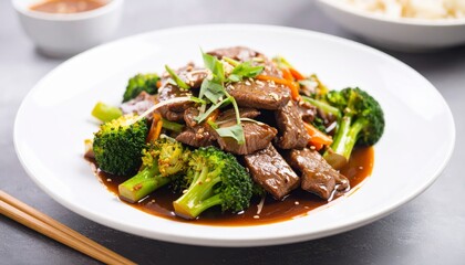 Savory Beef Stir Fry with Oyster Sauce