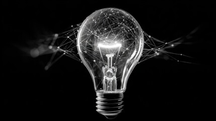 The light bulb represents innovation, bright ideas, and technological advancements. In finance, this stands for the creation of new financial products, services, and strategies that challenge traditio