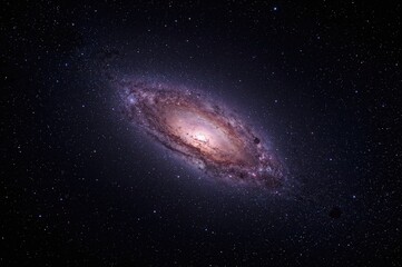 Breathtaking cosmic scene in the universe