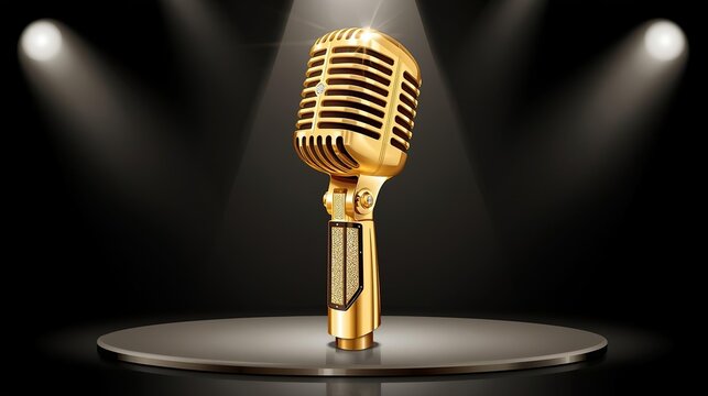  Creative Microphone Illustrations - Powered by Adobe