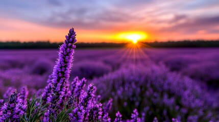 Obraz premium Blooming purple-pink heather at Ginkel Heath in the Netherlands, a beautiful tribute to nature and historical significance during WWII.