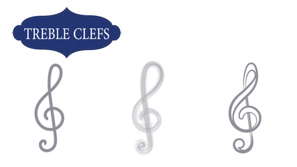 Trable Clefs Vector