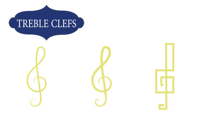 Trable Clefs Vector