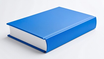 blue book isolated on white