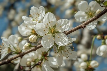 Obraz premium Close-up of tree seeds sprouting against a blurred backdrop
