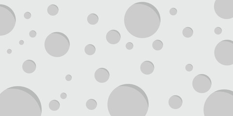 Moon texture background. Geometric gray circle shapes