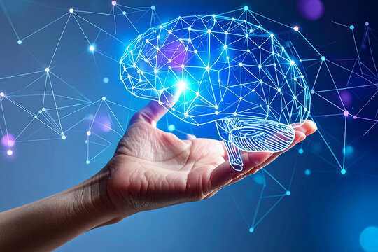 Digital communication concept: a businessman's hand touches a global network on a digital screen with an email icon, symbolizing a world connected by social media - Powered by Adobe