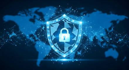 Digital security shield protecting data across a global network