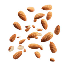 Obraz premium collection of nuts isolated
