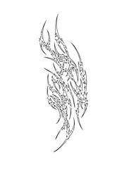 cybersigilism tattoo design for body