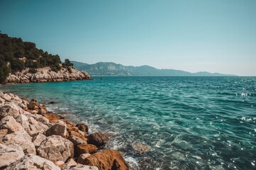 Fototapeta premium Scenic Views of Coastal Regions