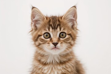 Adoptable kitten close-up photo