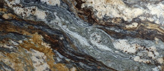 Intricate patterned natural stone surface