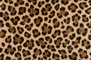Seamless animal print featuring leopard spots and texture