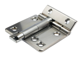 Laptop hinge isolated on white background