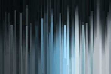 Abstract vertical lines in shades of dark gray, blue, and white