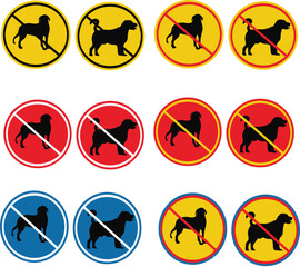 No Pets Allowed Sign prohibit sign no pets no pets sign red
