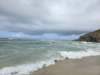 storm on the beach
The ocean before the rain