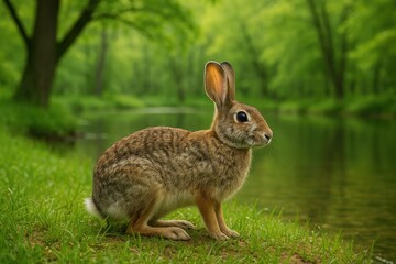 Fototapeta premium Savage Desert Hare