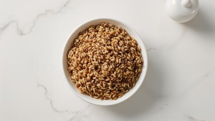 Dish featuring wild brown rice