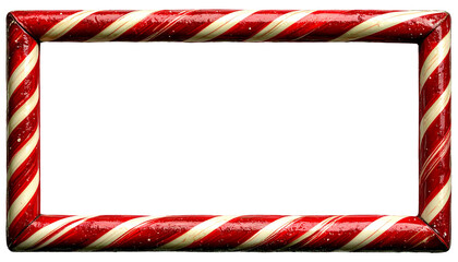 Fototapeta premium Christmas Frame PNG, Decorative Holiday Border with Pine Branches, Ornaments, and Lights, Transparent Background, Festive Greeting Card and Invitation Design
