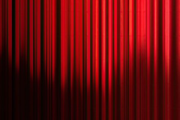 Deep red theater curtains, vibrant and dramatic