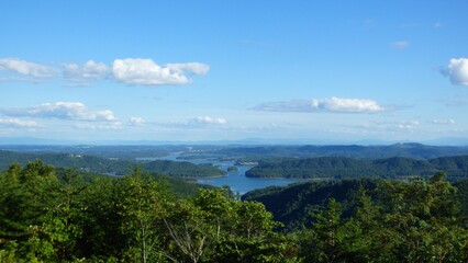 Smokies in the distance. 