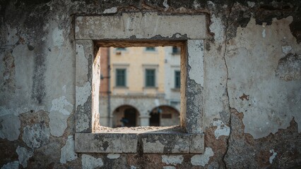 Wall featuring a window
