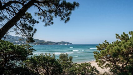 Chilly Wintertime at a Harbor on a Distant Island