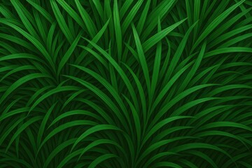 Vibrant green foliage scene featuring a fashionable background in close detail