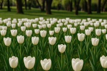 Springtime Blooms: The Tulip Paradise