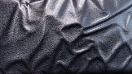 Grey Satin Fabric Background with Smooth Elegant Texture