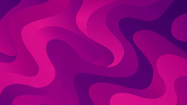 Purple abstract animation background, Purple gradient motion wallpaper, color waving. For presentation, greeting, dekstop, digital banner, template. 4K Seamless Looping