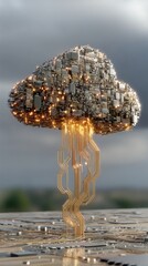 Control clouds on the landscape of science and technology cities