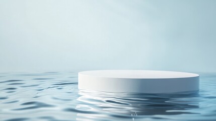 Aquatic products display platform