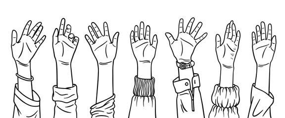 Hand drawn doodle vector set. Collection of cute hand drawn doodle.