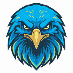 Obraz premium Eagle Mascot Head Vector Illustration