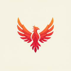 Obraz premium red phoenix