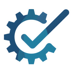 System Validation Icon isolated on transparent background
