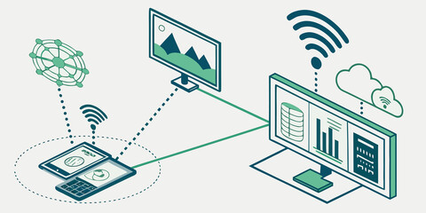 Integrated network system data analysis and visualization across multiple devices