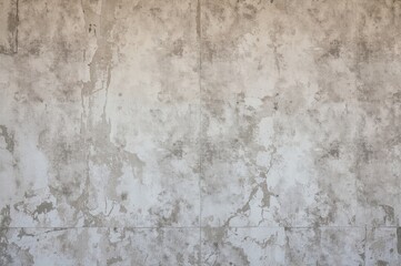 Fototapeta premium The white cement surface displayed an abstract design with a stone-like texture, enhancing the room's decorative appeal.