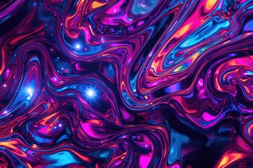 Obraz premium Colorful abstract backdrop for digital design, slides, and desktop backgrounds