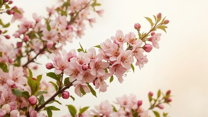 Fototapeta premium Lively blooms of the spring season